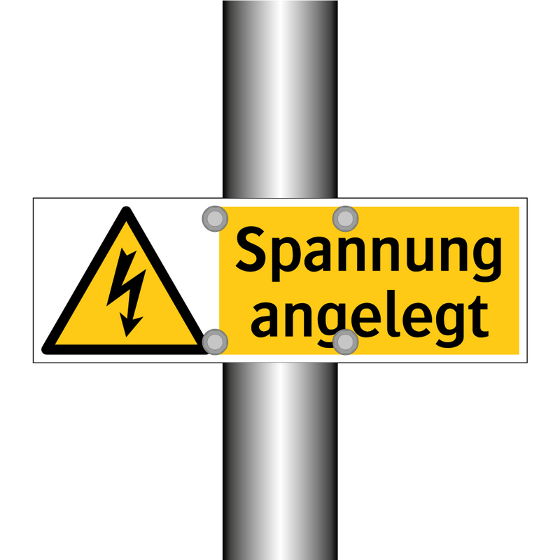 Spannung angelegt