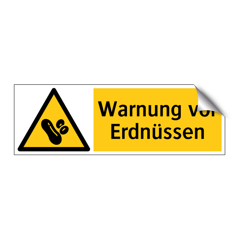 Warnung vor Erdnüssen
