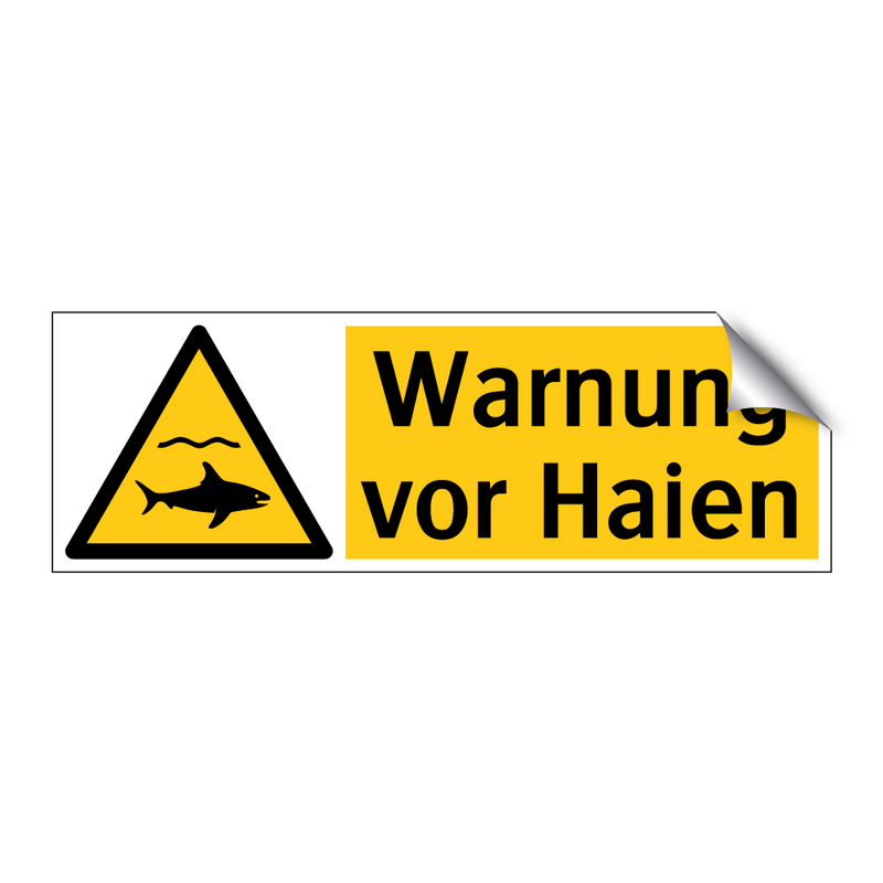 Warnung vor Haien