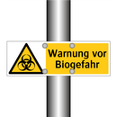 Warnung vor Biogefahr