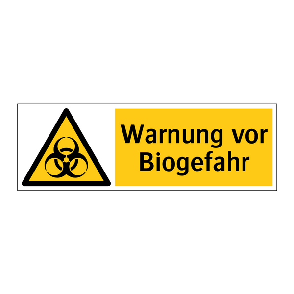 Warnung vor Biogefahr