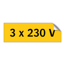 3 x 230 V