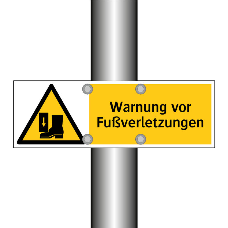 Warnung vor Fußverletzungen