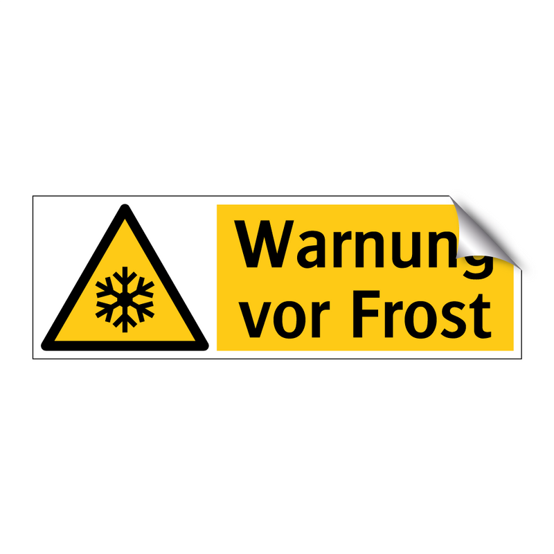 Warnung vor Frost