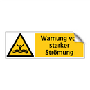 Warnung vor starker Strömung