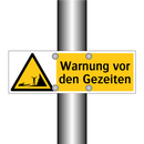 Warnung vor den Gezeiten