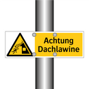 Achtung Dachlawine