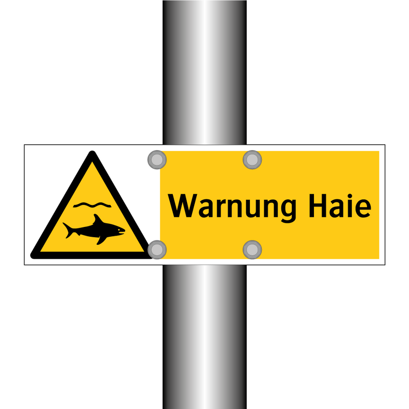 Warnung Haie