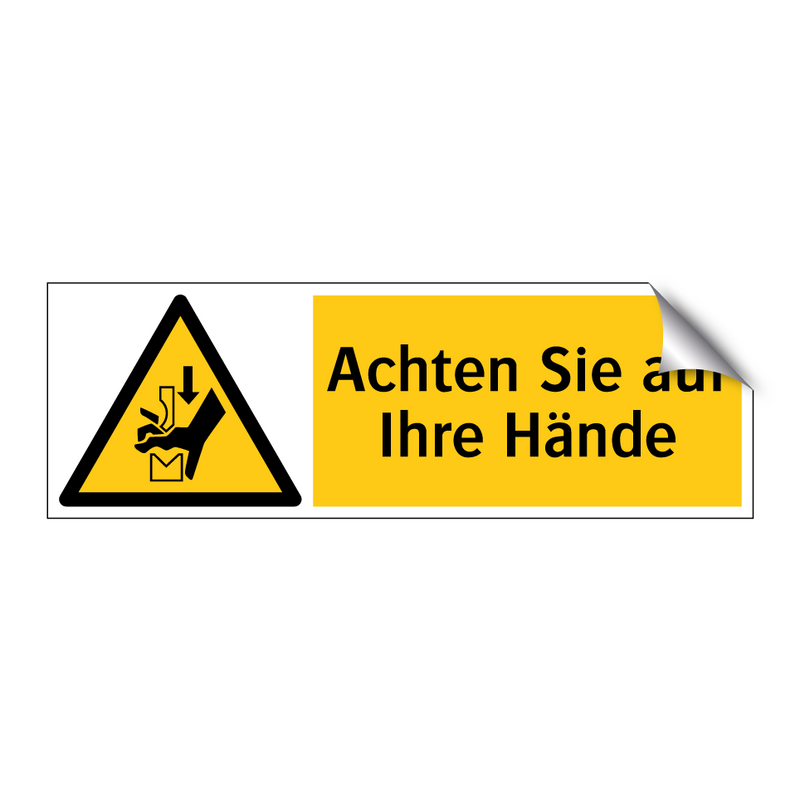 Achten Sie auf Ihre Hände