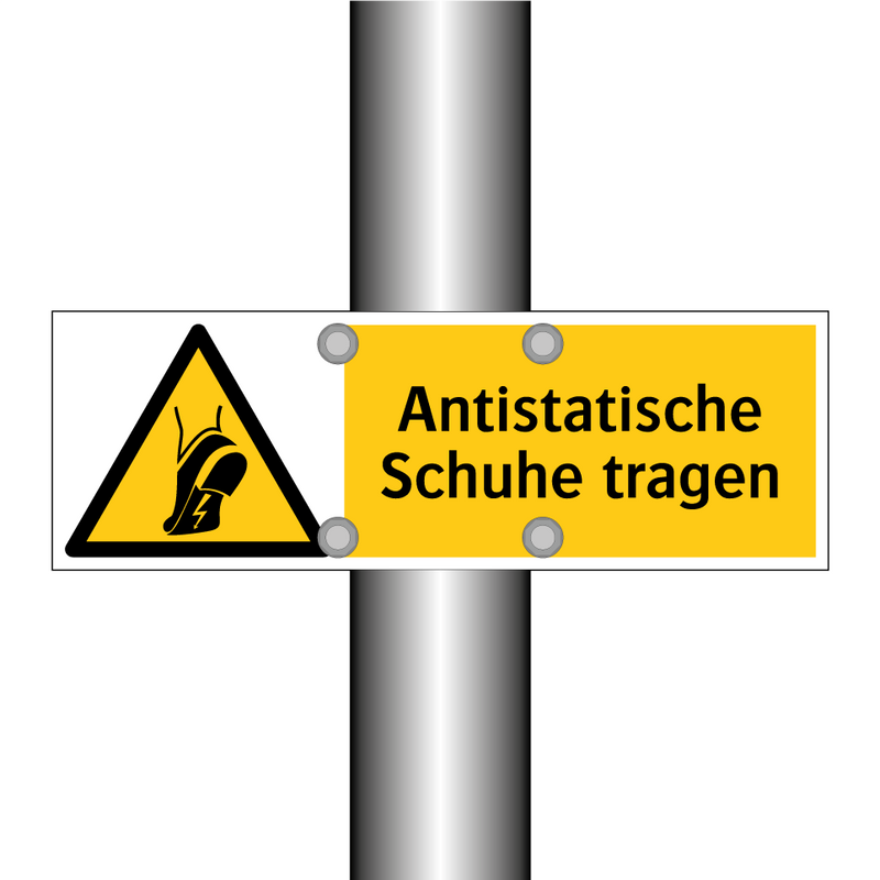 Antistatische Schuhe tragen