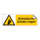 Antistatische Schuhe tragen