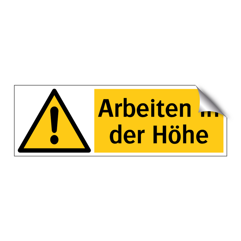 Arbeiten in der Höhe