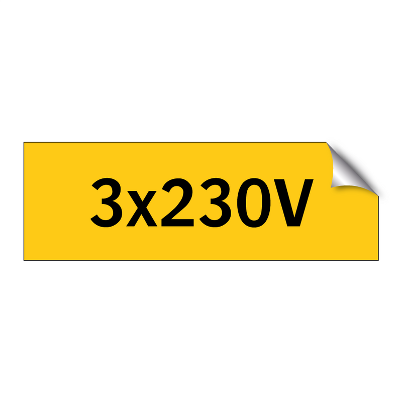 3x230V