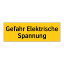 Gefahr Elektrische Spannung