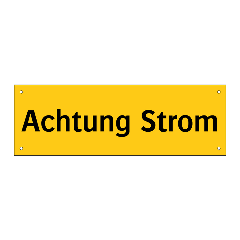 Achtung Strom