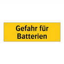 Gefahr für Batterien