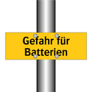 Gefahr für Batterien