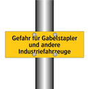 Gefahr für Gabelstapler und andere Industriefahrzeuge