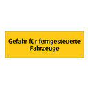 Gefahr für ferngesteuerte Fahrzeuge