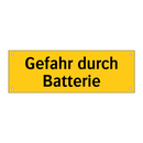 Gefahr durch Batterie