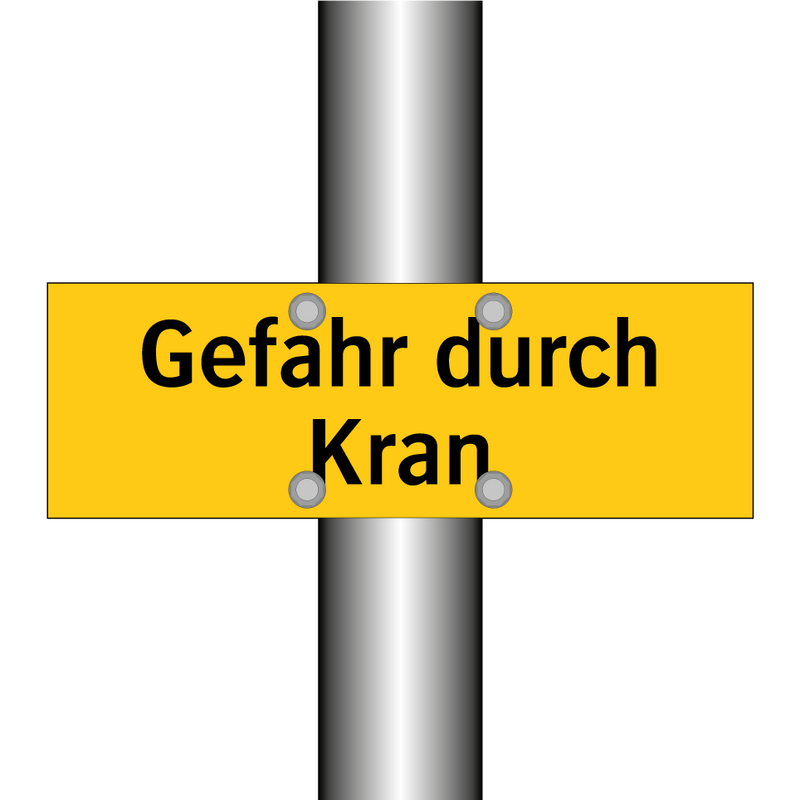 Gefahr durch Kran