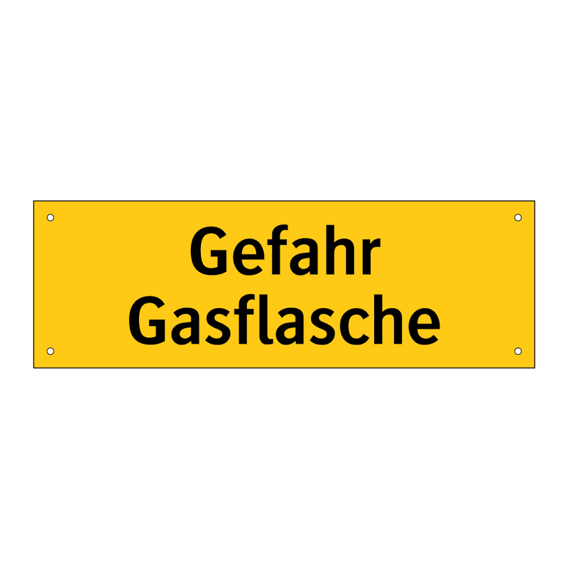 Gefahr Gasflasche