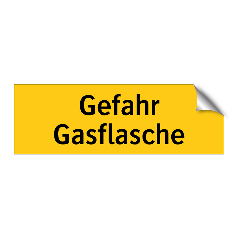 Gefahr Gasflasche