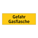 Gefahr Gasflasche