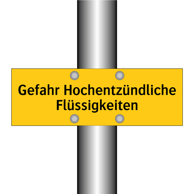 Gefahr Hochentzündliche Flüssigkeiten