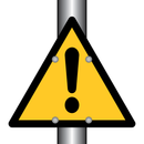 W001 General warning sign