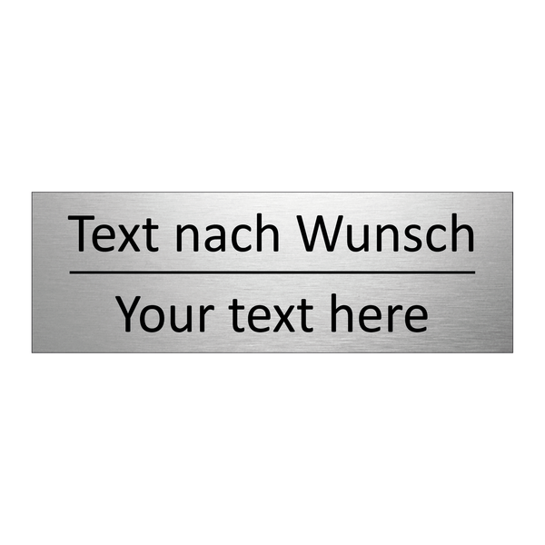 Gestalte deine eigenen Informationsschilder