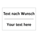 Gestalte deine eigenen Verbotsschilder