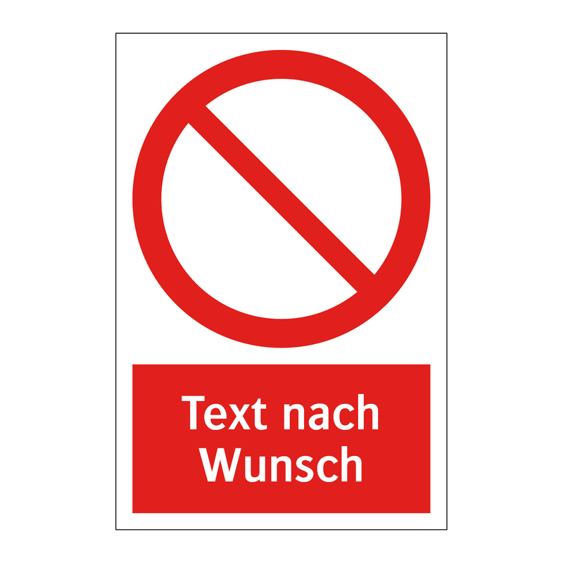 Kauf Handschuhe tragen verboten - Wearing gloves prohibited schild | SignOnline